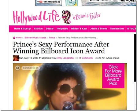 Iconic Billboard Prince