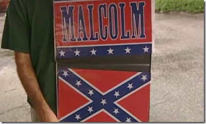 Chris Rock's Malcom X flag for south carolina